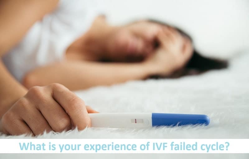 What is your experience of IVF failed cycle
