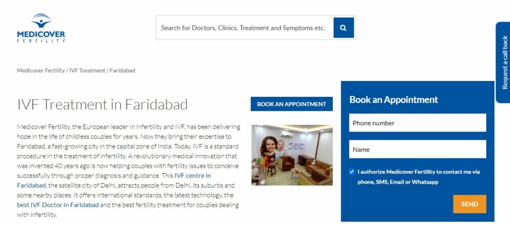 Medicover Fertility Faridabad Clinic