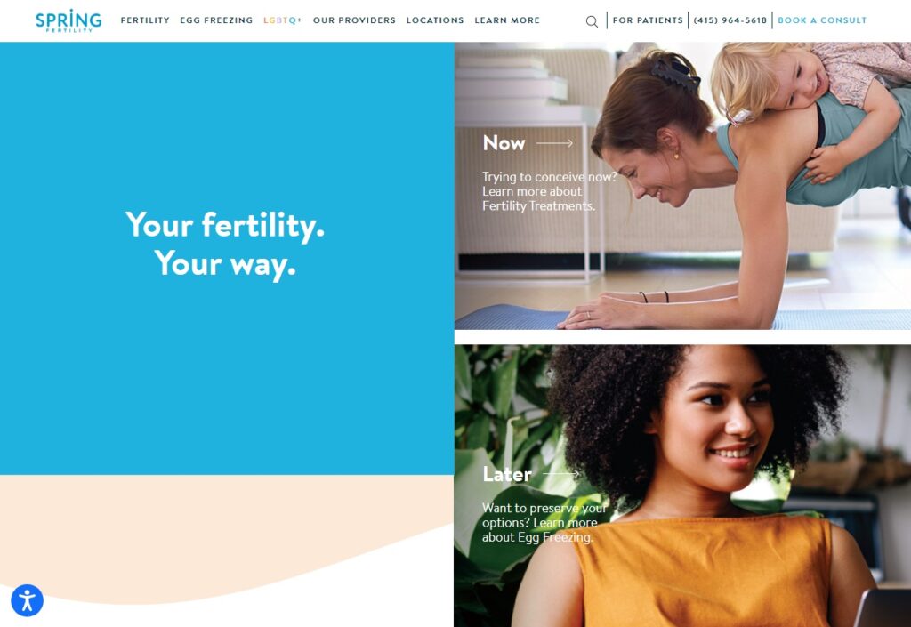 IVF spring fertility