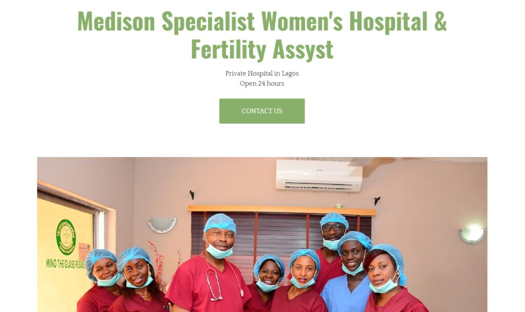 Medison specialist women’s hospital fertility
